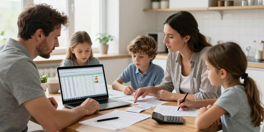 tableau budget famille